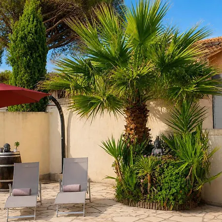Hébergement de vacances T3 De 35m2 - De La Nartelle à 200m- Piscine Partagée -parking - Bbq - 2 2 Salle De Bains Pour Un Calme&détente à Quelques Pas De La Plage- Check-in 15h à 20h Maximum- Propriété Le Rêve D'azur Maxime