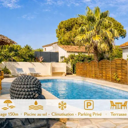 T3 De 35m2 - De La Nartelle à 200m- Piscine Partagée -parking - Bbq - 2 2 Salle De Bains Pour Un Calme&détente à Quelques Pas De La Plage- Check-in 15h à 20h Maximum- Propriété Le Rêve D'azur Maxime Sainte-Maxime