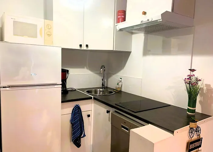 T3 De 35m2 - Bord De - Piscine Partagée -parking - Bbq - 2 2 Salles De Bain *