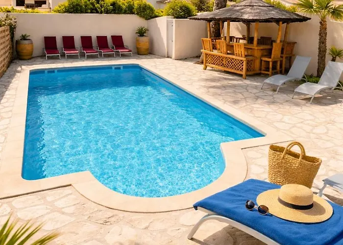 Сasa de vacaciones T3 De 35m2 - Bord De - Piscine Partagée -parking - Bbq - 2 2 Salles De Bain